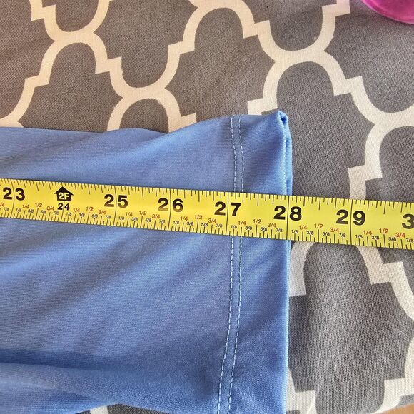 Nike Training T Shirt Men's Team Legend Long Sleeve Valor Blue Size 2XL DV7298 - Picture 13 of 13